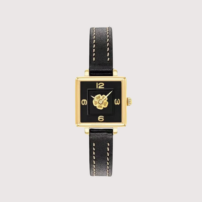 Women's leather watch